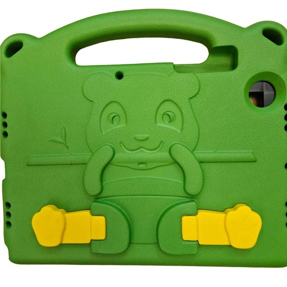 Panda Series Green Protective Case for Samsung Galaxy Tablets A8 2022 Shockproof - Picture 3 of 3